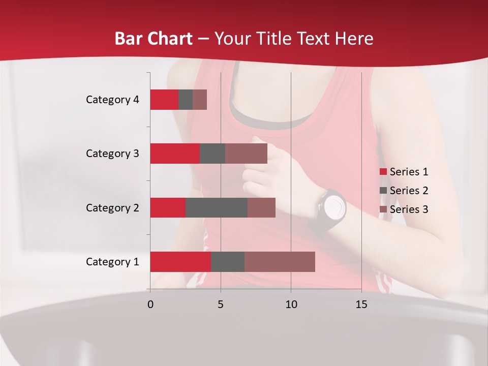 Athlete Female Fit PowerPoint Template