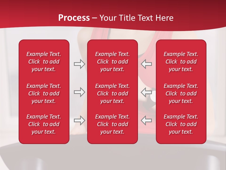 Athlete Female Fit PowerPoint Template