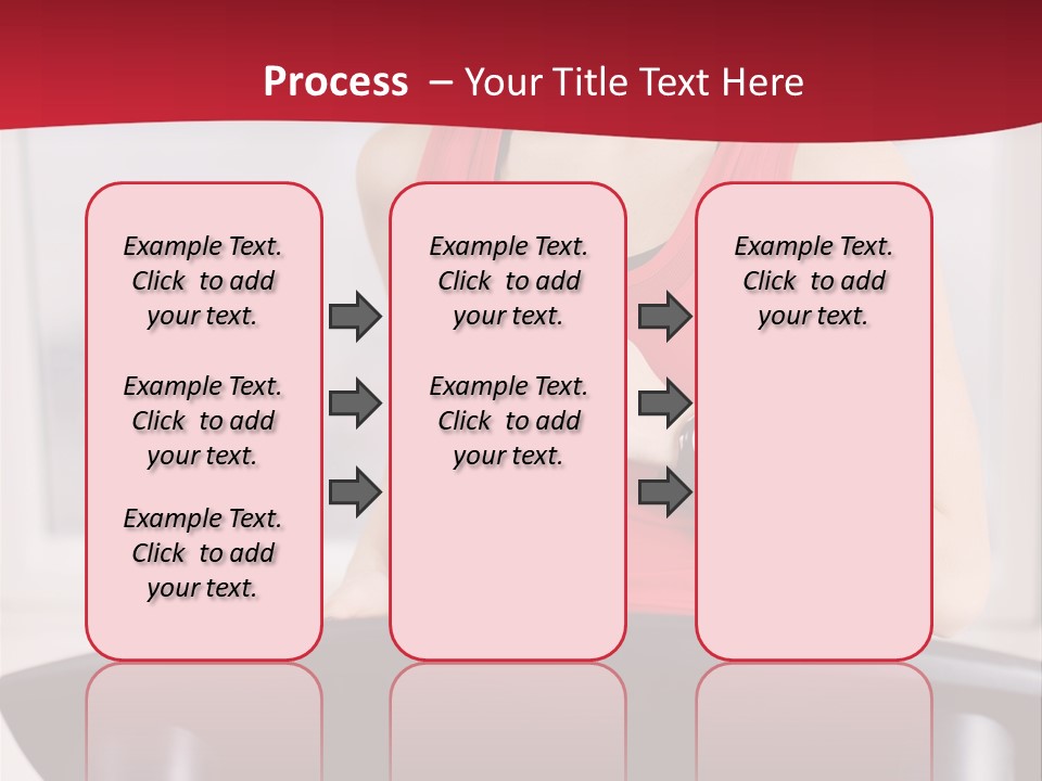 Athlete Female Fit PowerPoint Template