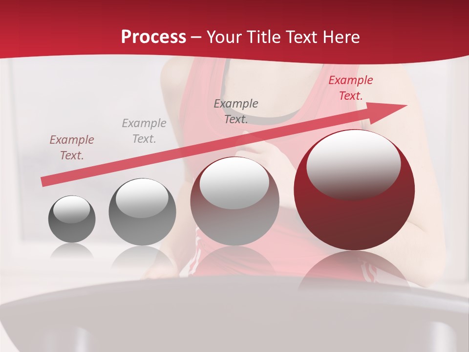 Athlete Female Fit PowerPoint Template