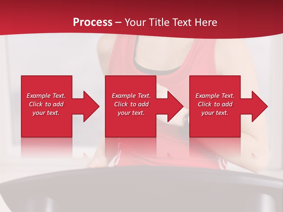 Athlete Female Fit PowerPoint Template