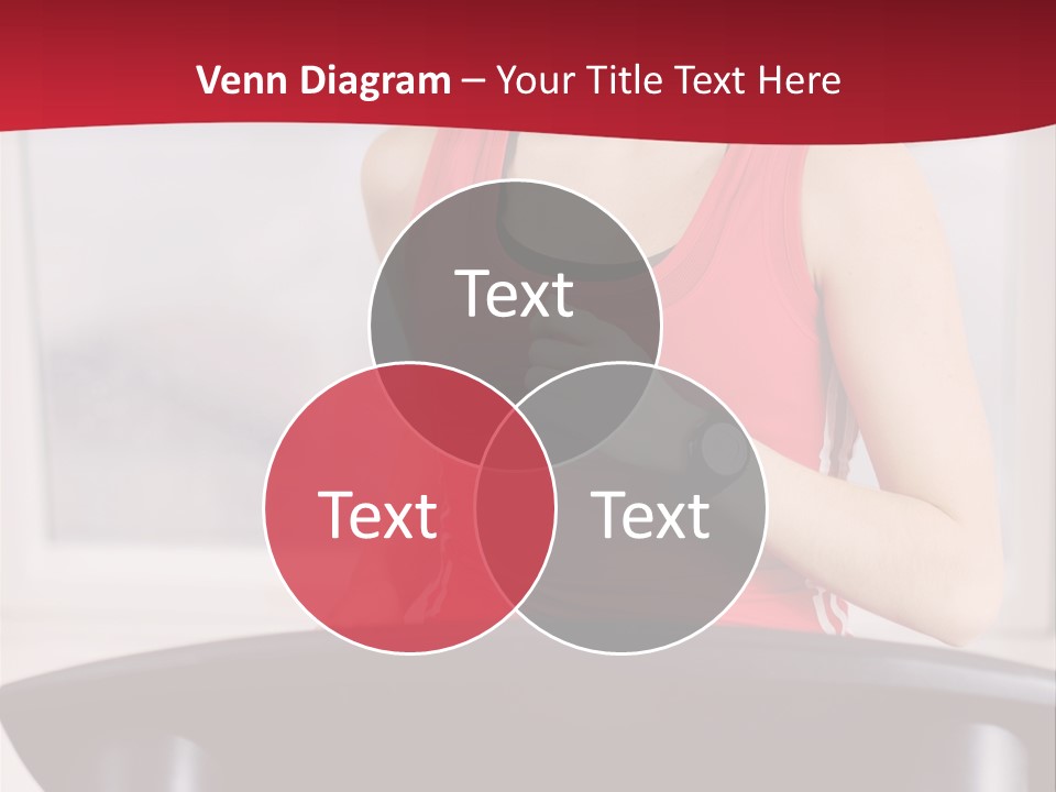 Athlete Female Fit PowerPoint Template