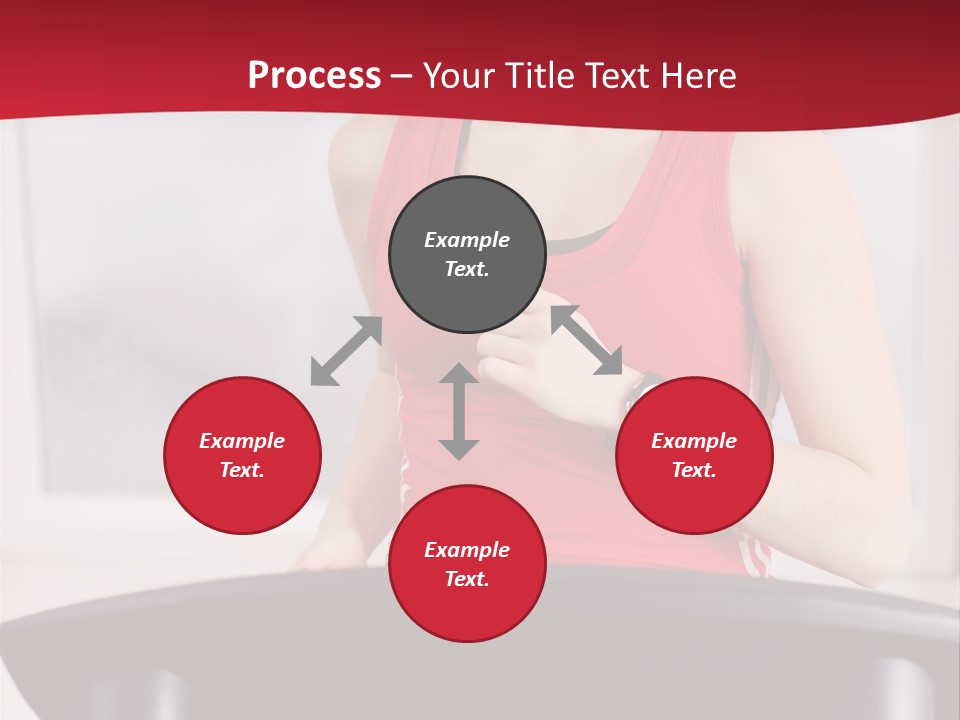 Athlete Female Fit PowerPoint Template