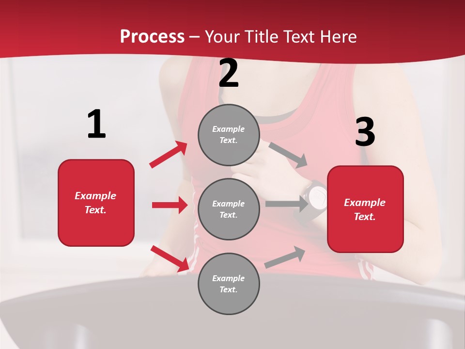 Athlete Female Fit PowerPoint Template