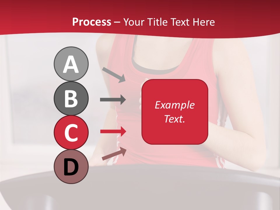 Athlete Female Fit PowerPoint Template