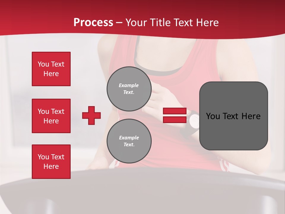Athlete Female Fit PowerPoint Template