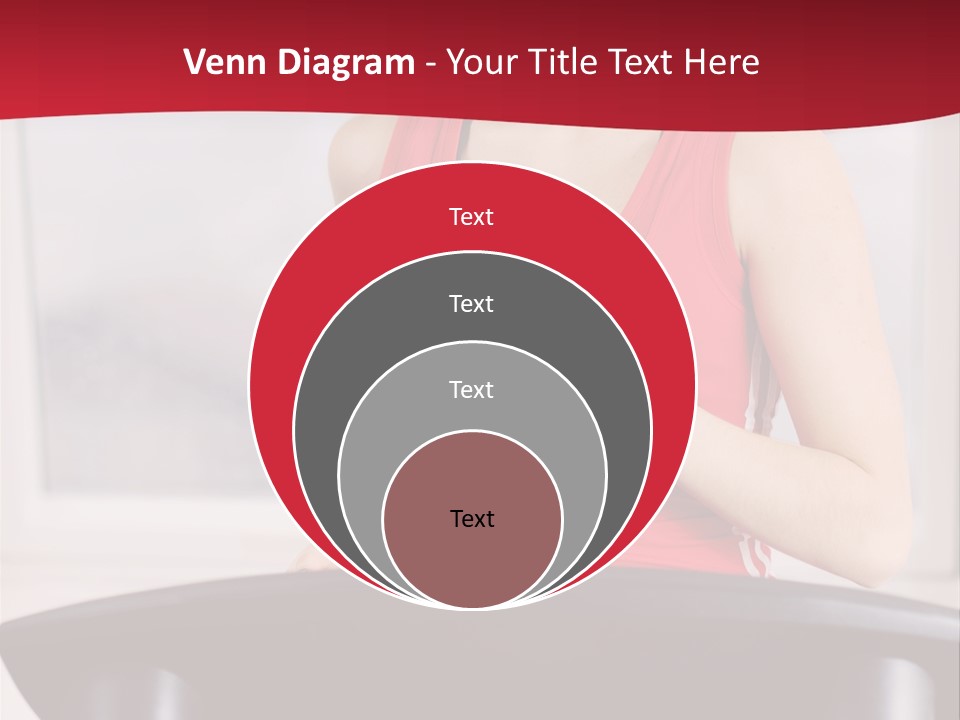 Athlete Female Fit PowerPoint Template