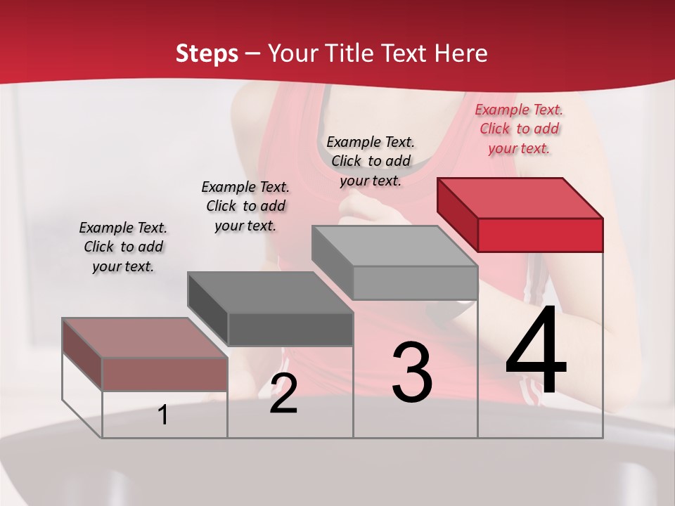 Athlete Female Fit PowerPoint Template