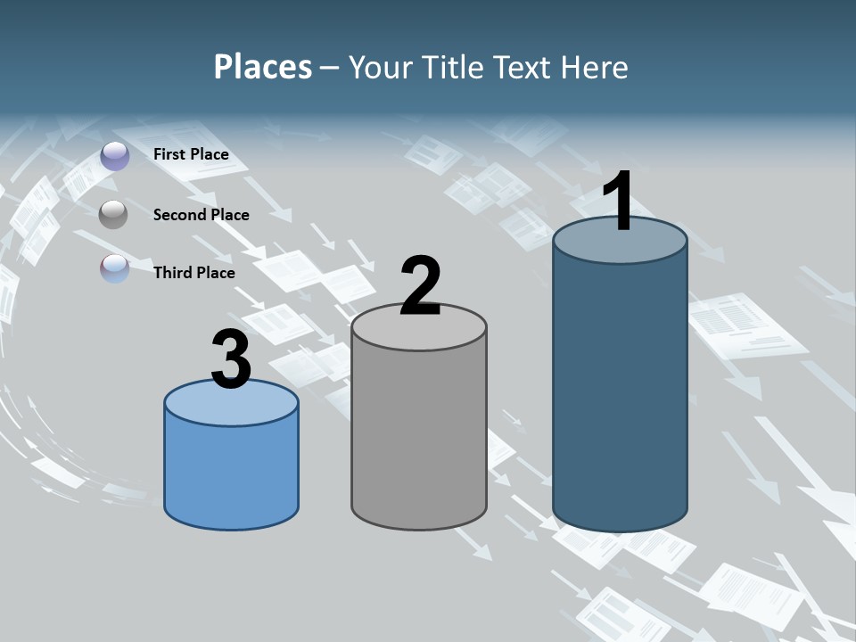 Movement Background Illustration PowerPoint Template