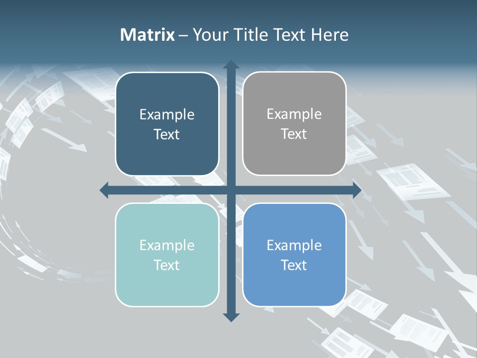 Movement Background Illustration PowerPoint Template