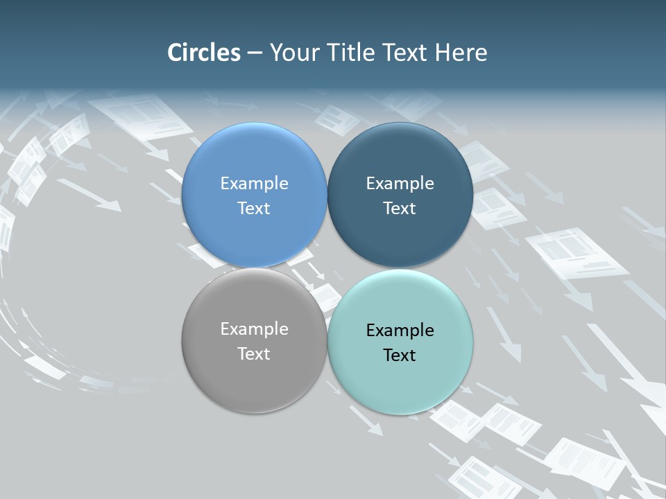 Movement Background Illustration PowerPoint Template