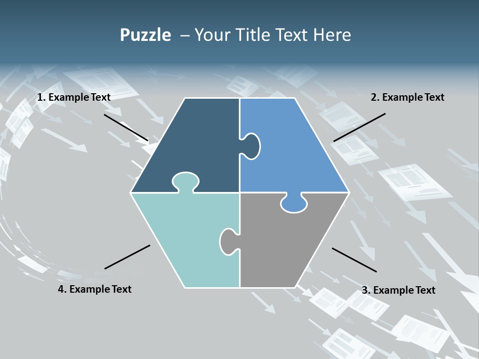 Movement Background Illustration PowerPoint Template