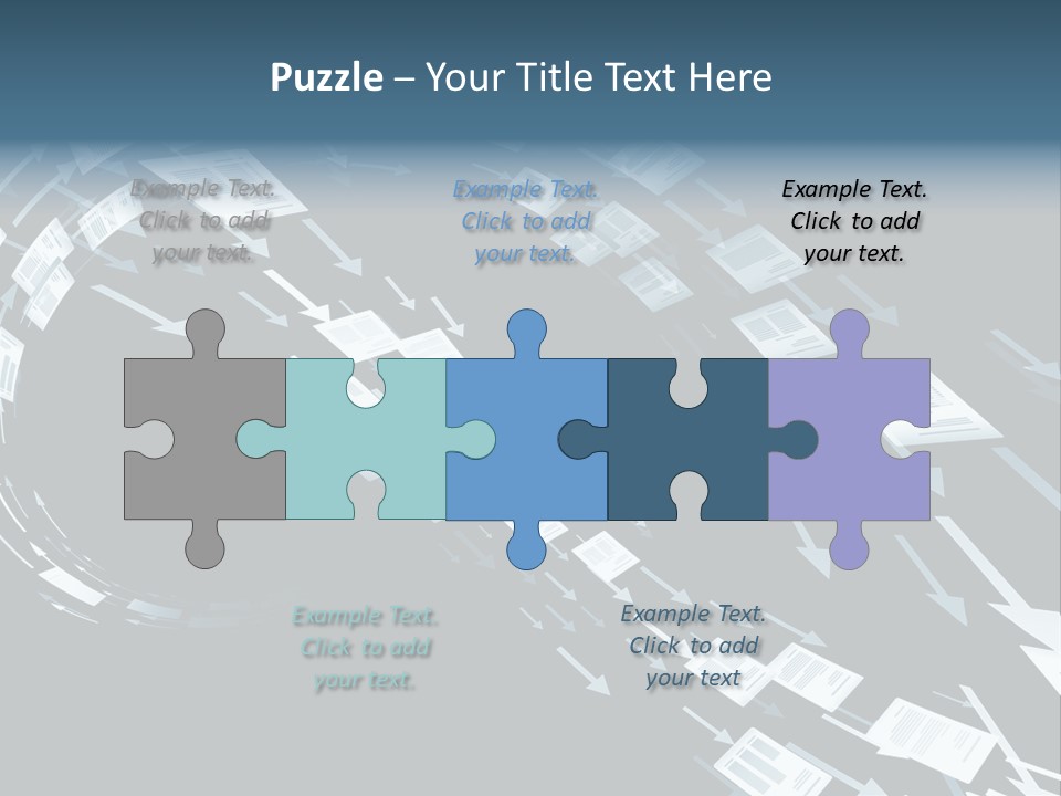 Movement Background Illustration PowerPoint Template