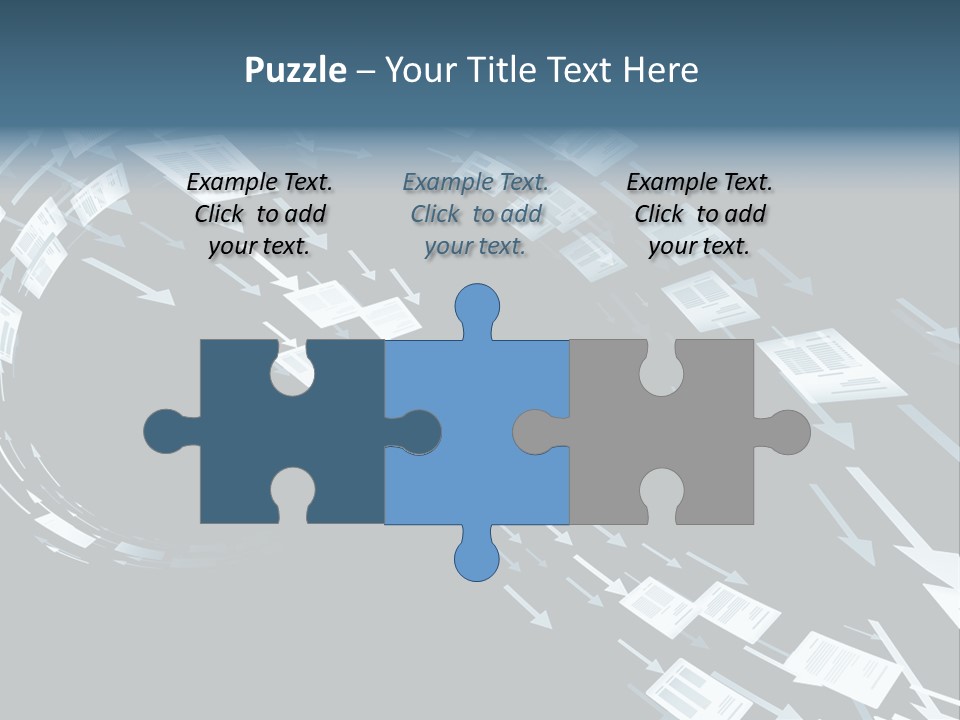 Movement Background Illustration PowerPoint Template