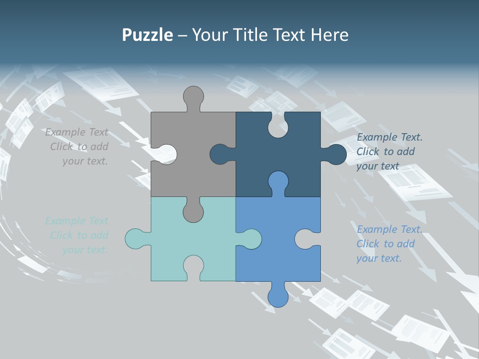 Movement Background Illustration PowerPoint Template