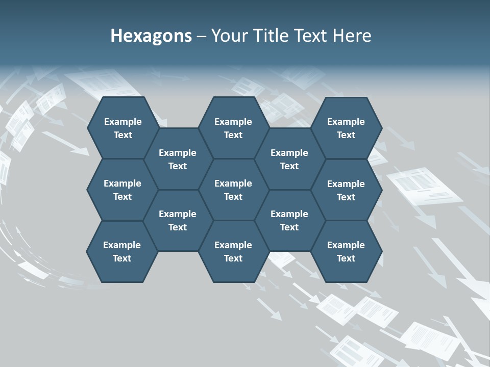 Movement Background Illustration PowerPoint Template