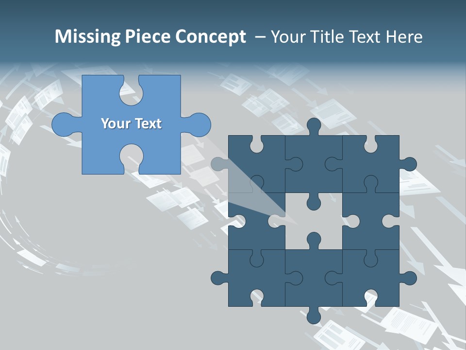 Movement Background Illustration PowerPoint Template