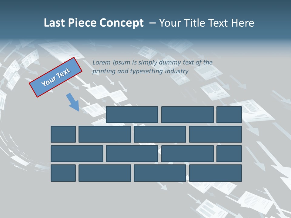 Movement Background Illustration PowerPoint Template