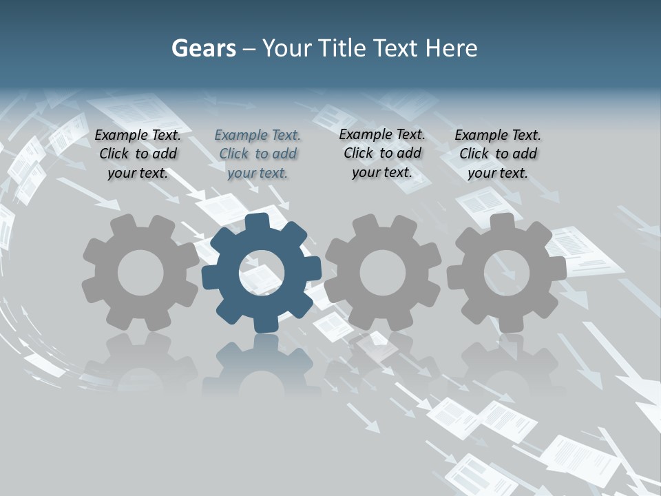 Movement Background Illustration PowerPoint Template