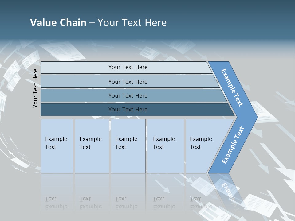 Movement Background Illustration PowerPoint Template