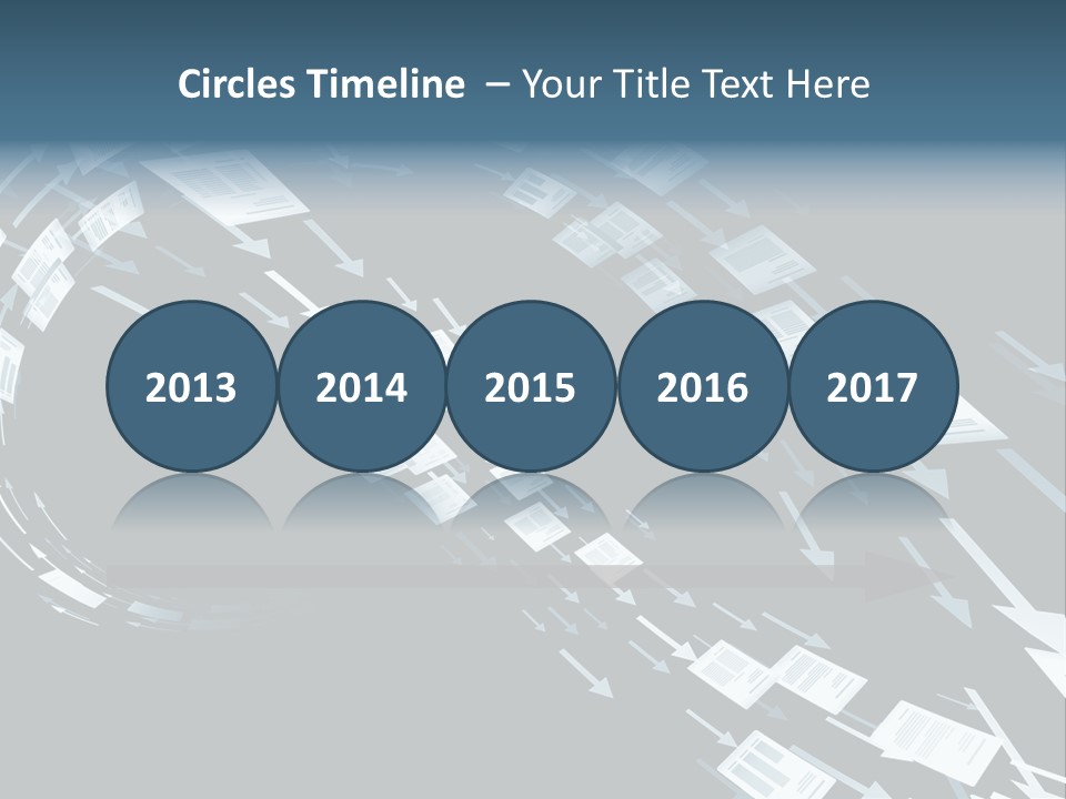 Movement Background Illustration PowerPoint Template