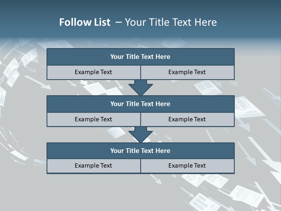 Movement Background Illustration PowerPoint Template