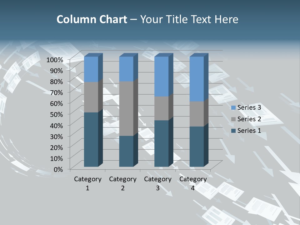 Movement Background Illustration PowerPoint Template