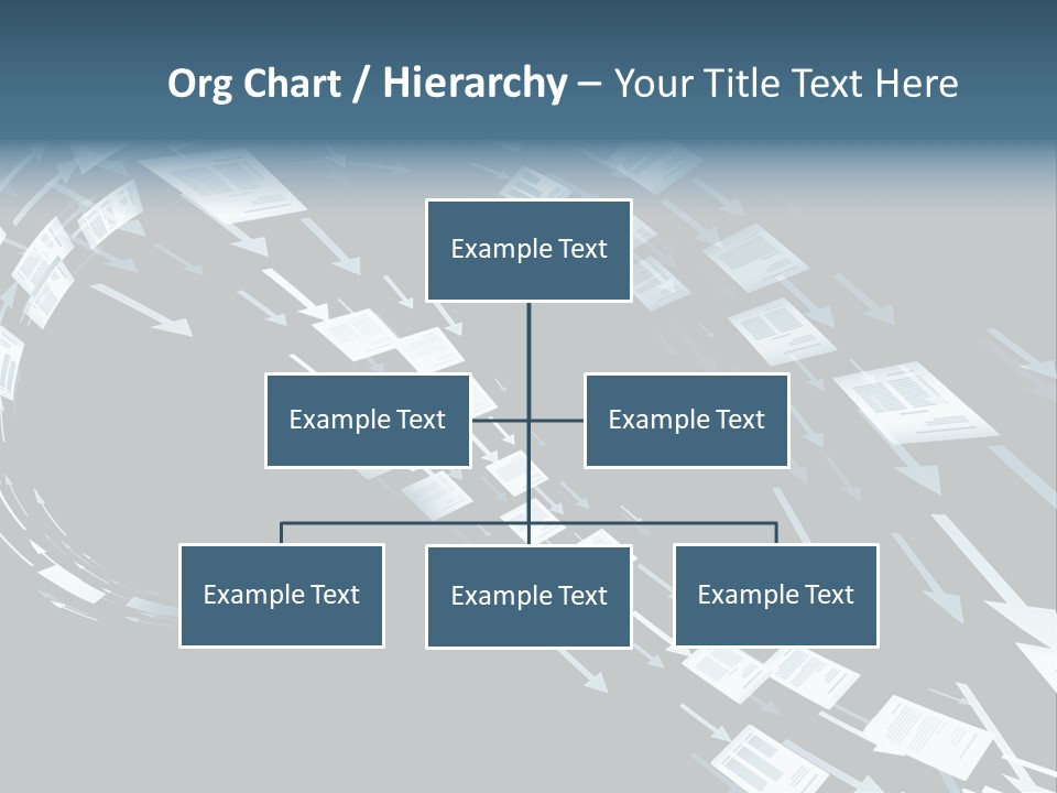 Movement Background Illustration PowerPoint Template
