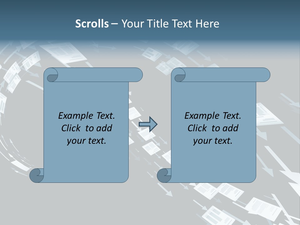 Movement Background Illustration PowerPoint Template