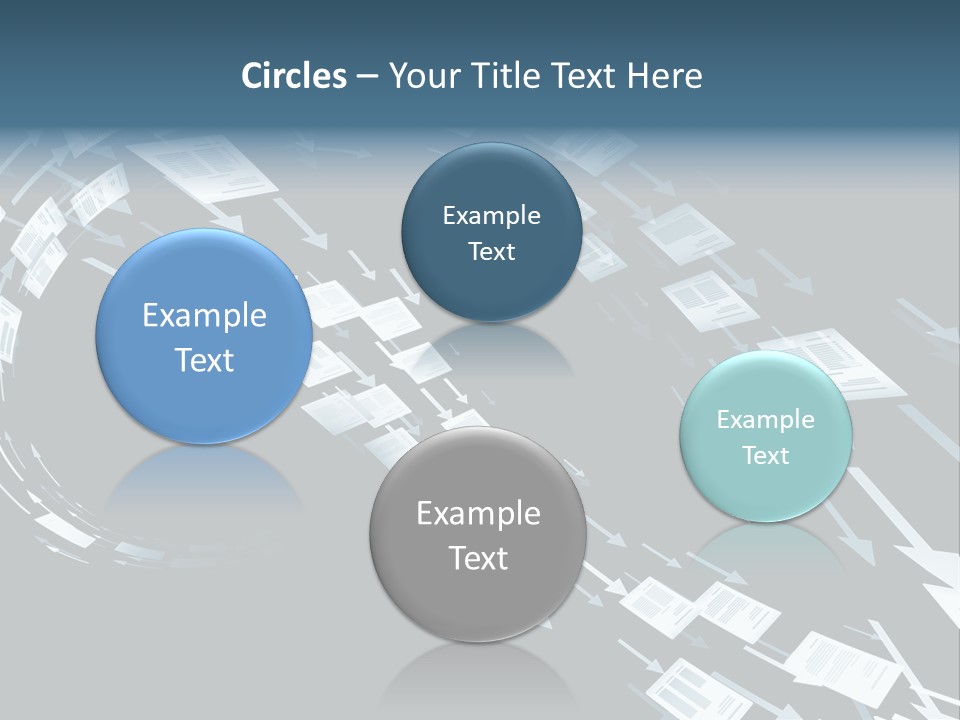 Movement Background Illustration PowerPoint Template