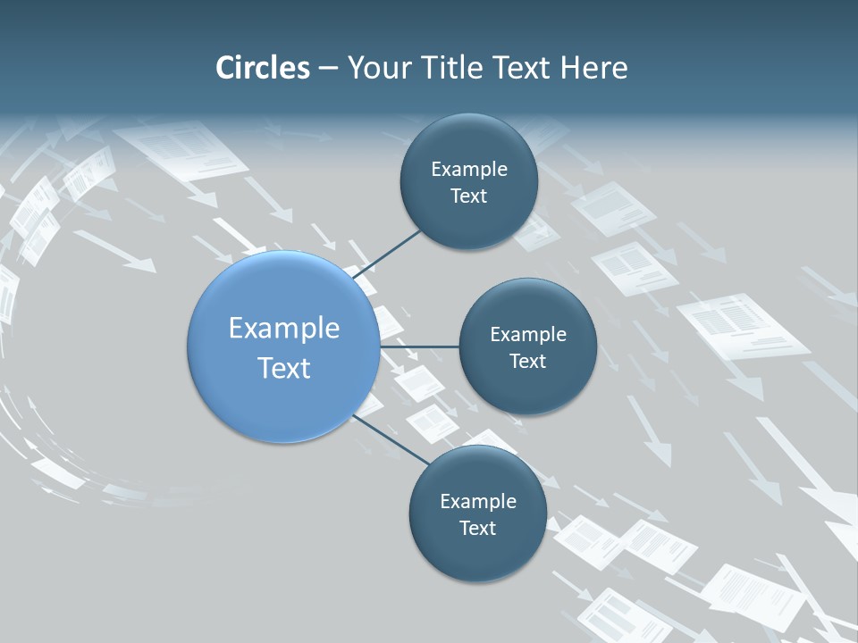 Movement Background Illustration PowerPoint Template