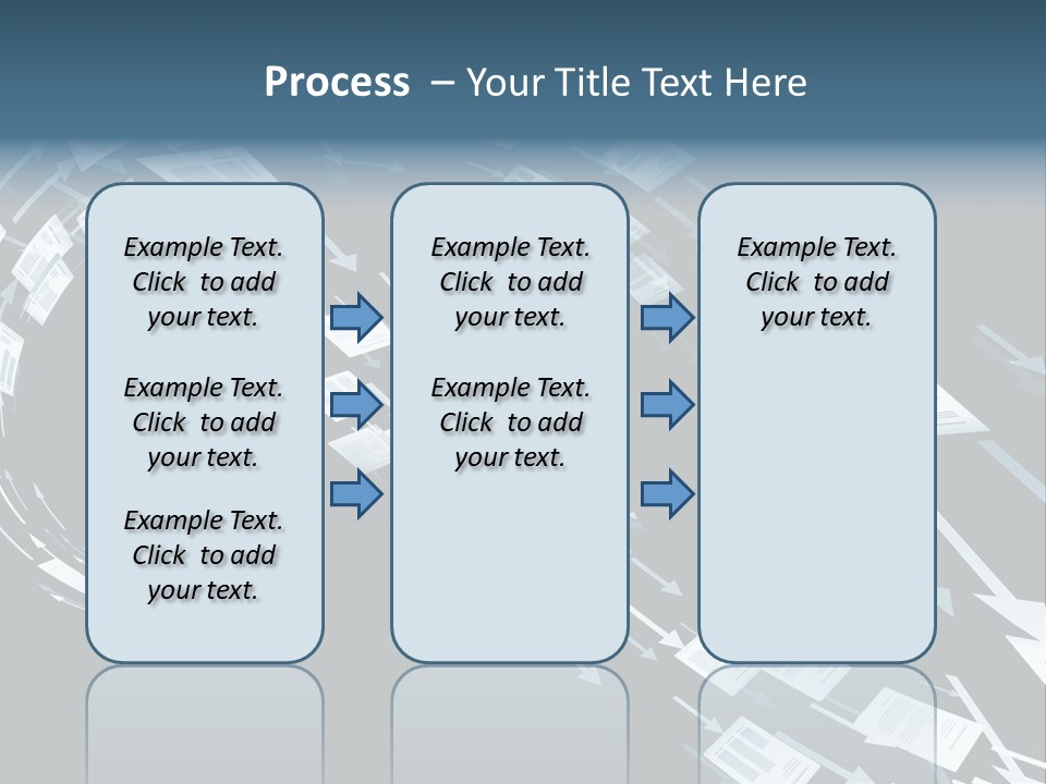 Movement Background Illustration PowerPoint Template