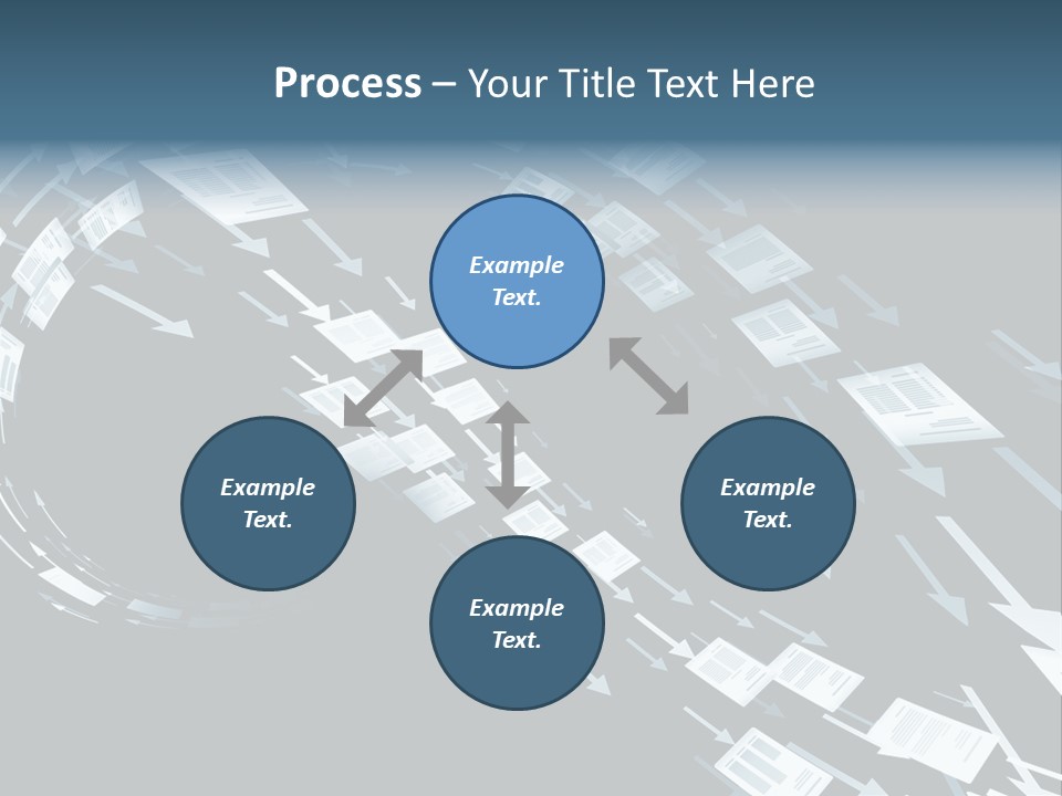 Movement Background Illustration PowerPoint Template