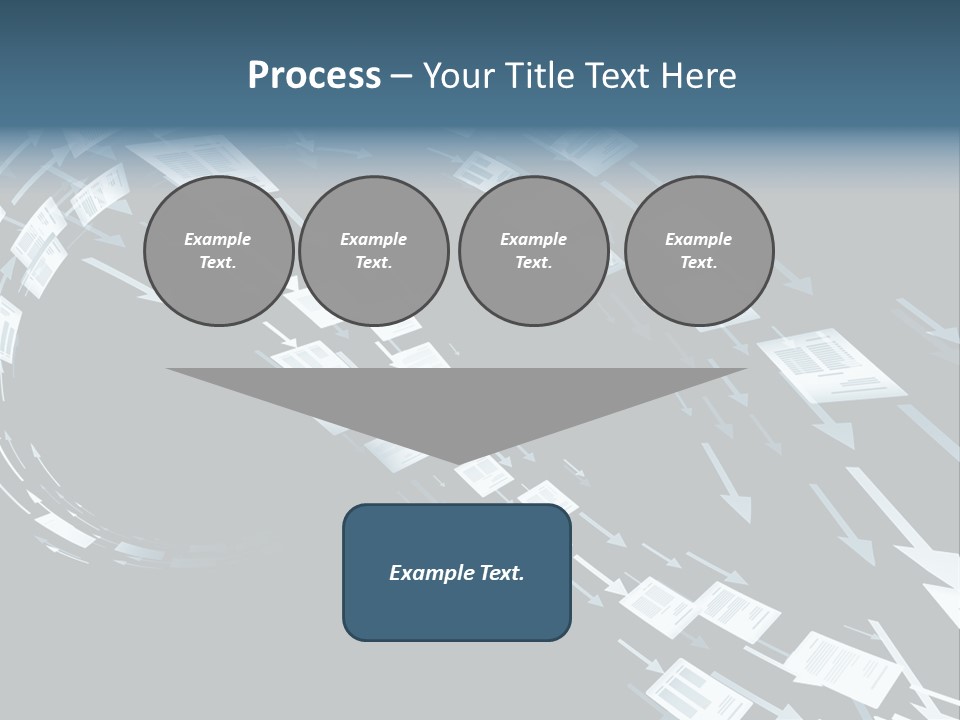Movement Background Illustration PowerPoint Template