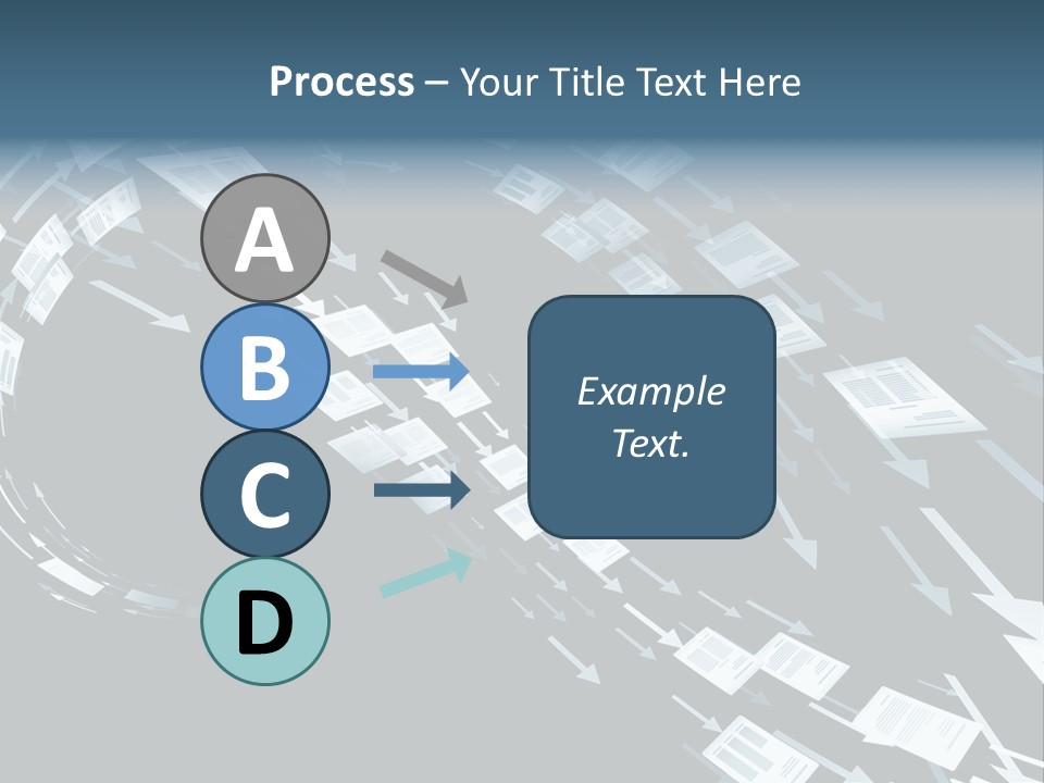 Movement Background Illustration PowerPoint Template
