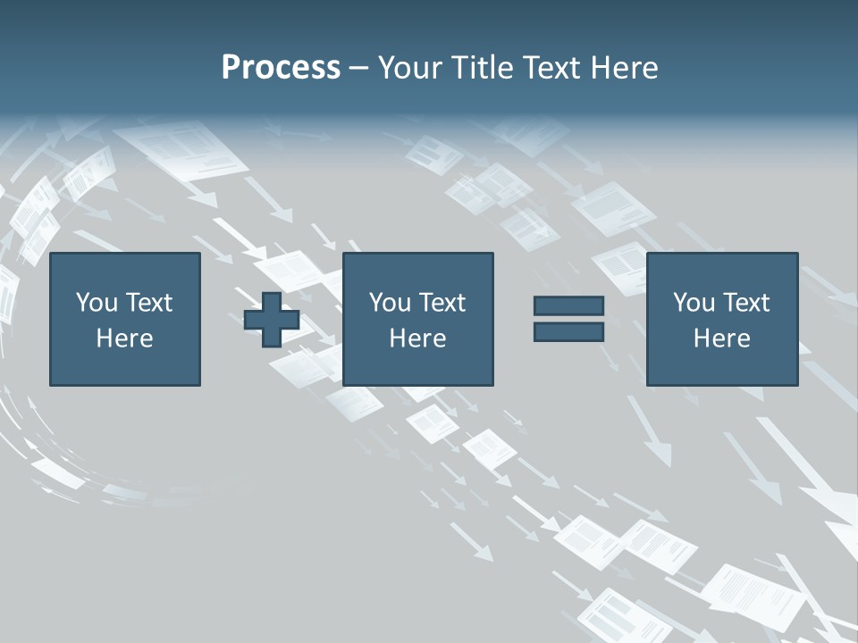 Movement Background Illustration PowerPoint Template