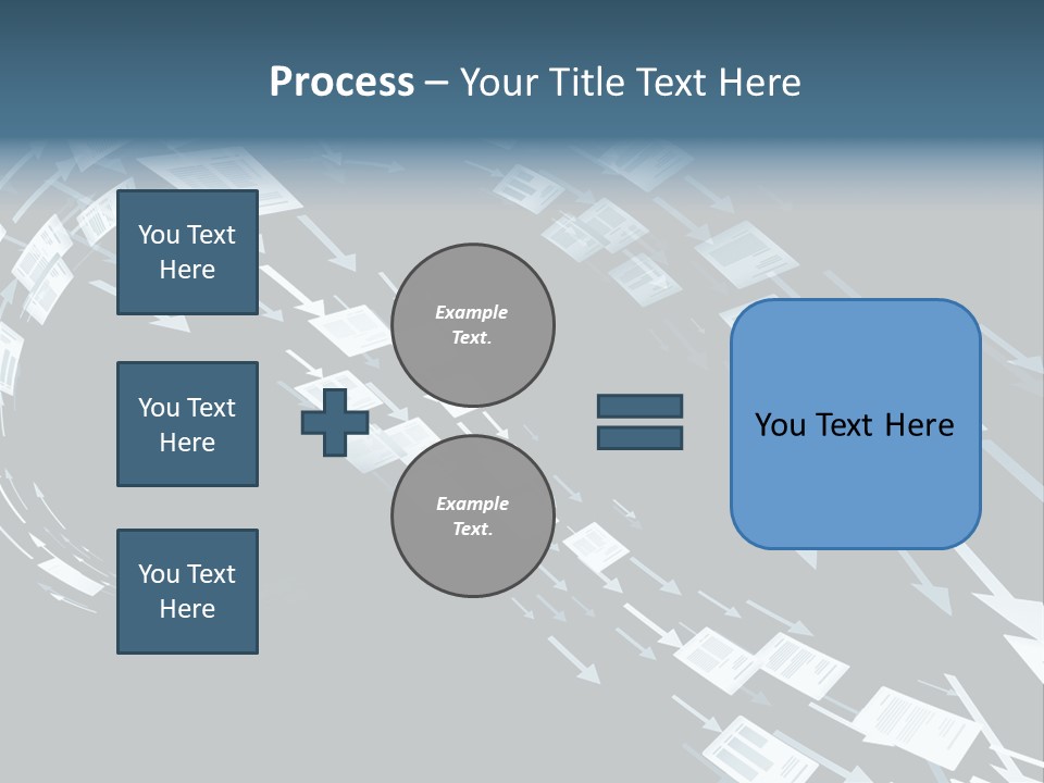 Movement Background Illustration PowerPoint Template