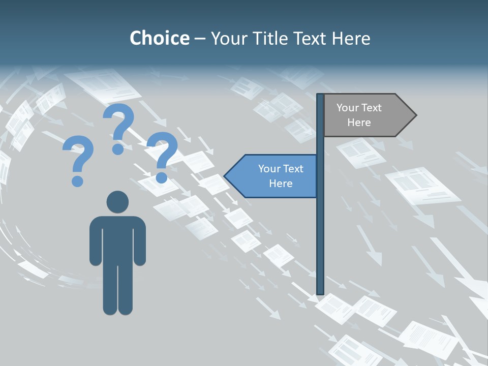 Movement Background Illustration PowerPoint Template