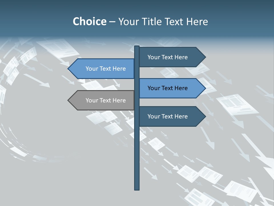 Movement Background Illustration PowerPoint Template