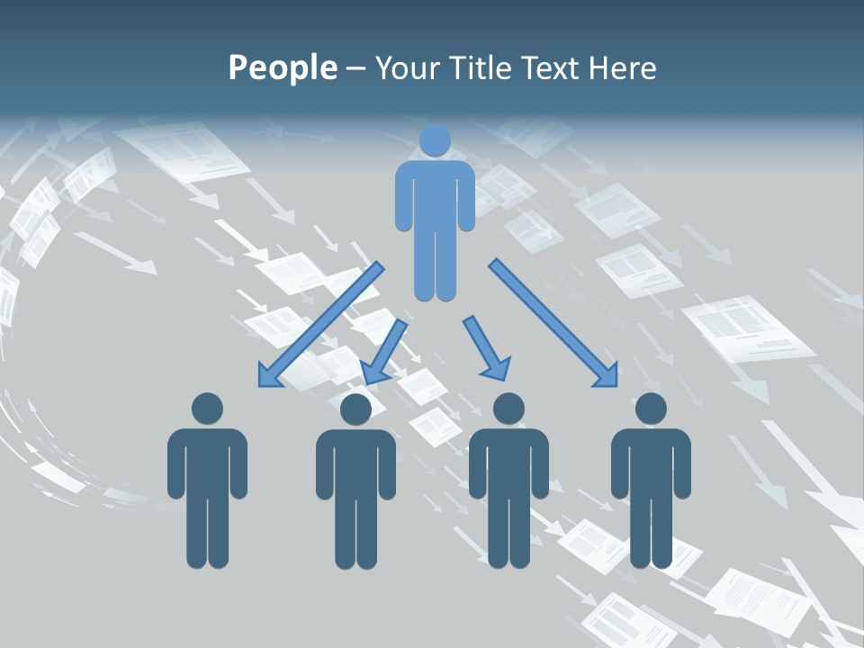 Movement Background Illustration PowerPoint Template