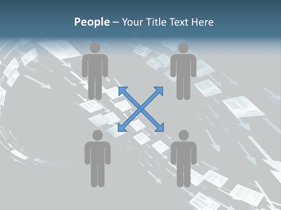 Movement Background Illustration PowerPoint Template