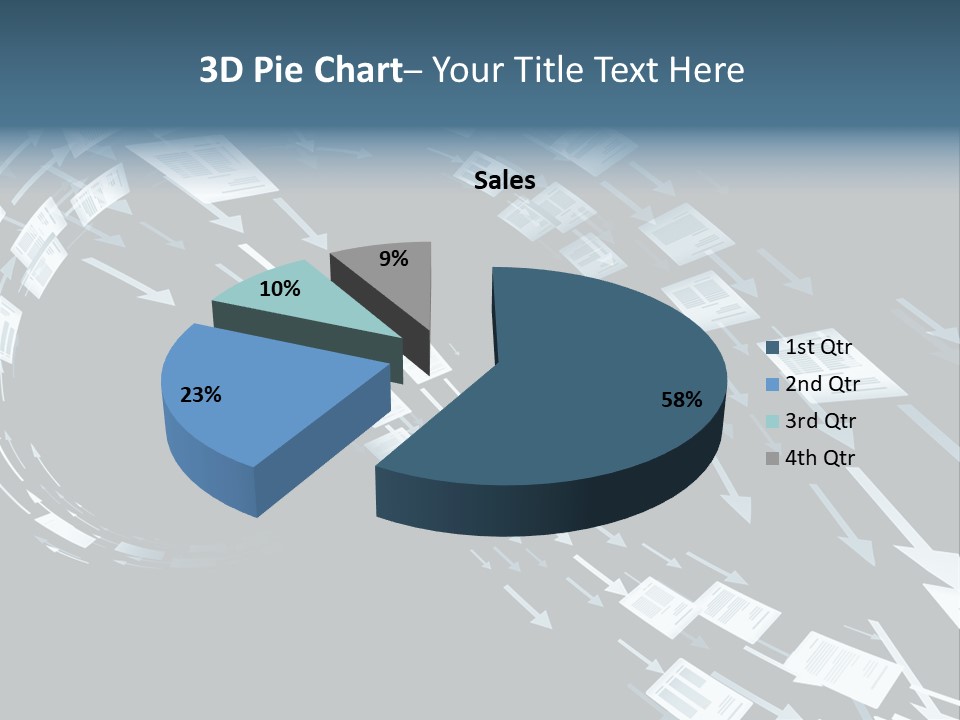 Movement Background Illustration PowerPoint Template