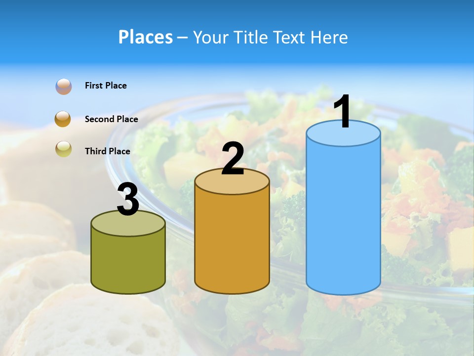 Bowl Glass Horizontal PowerPoint Template