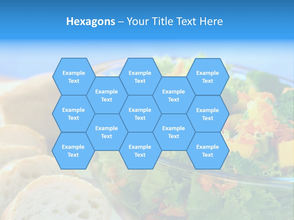 Bowl Glass Horizontal PowerPoint Template