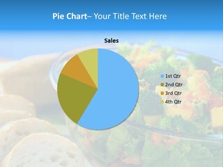 Bowl Glass Horizontal PowerPoint Template