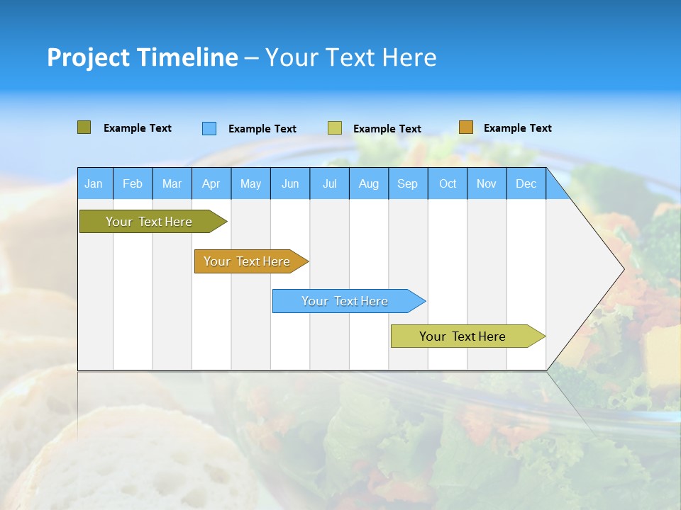 Bowl Glass Horizontal PowerPoint Template