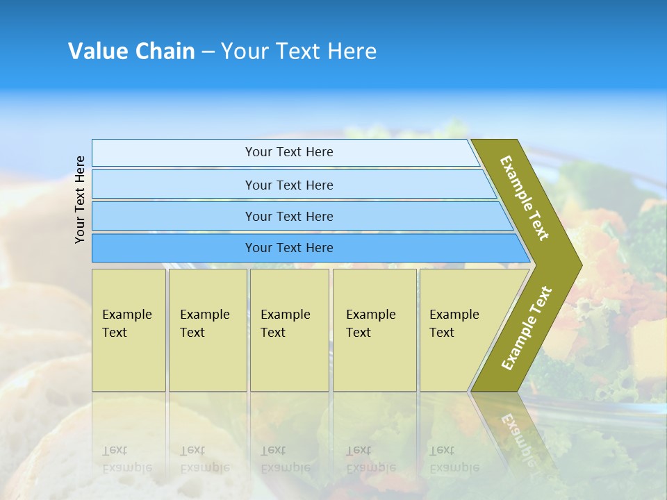 Bowl Glass Horizontal PowerPoint Template