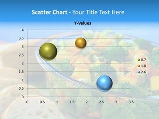 Bowl Glass Horizontal PowerPoint Template