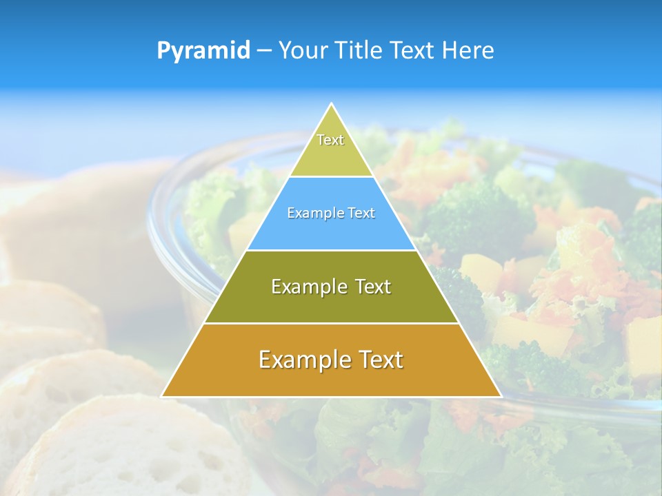 Bowl Glass Horizontal PowerPoint Template