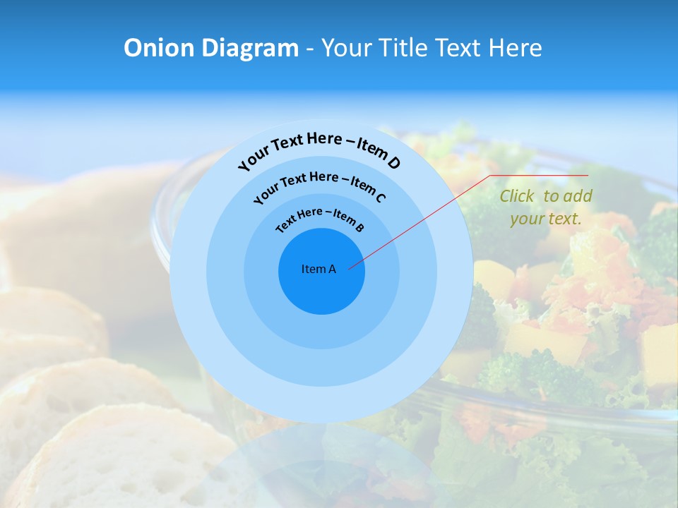 Bowl Glass Horizontal PowerPoint Template